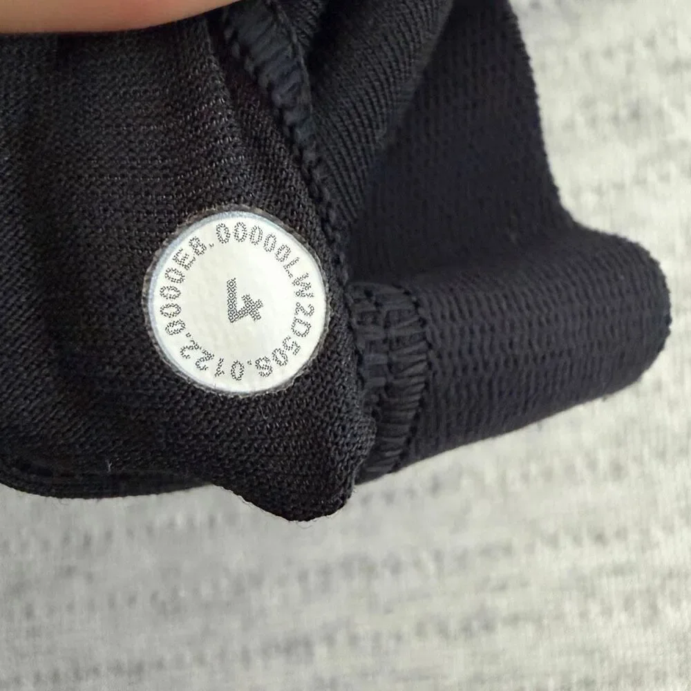 Lululemon Ribbed Longline Yoga Bra Black